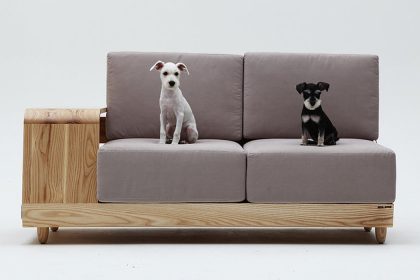 A pet-friendly sofa made just for you and your 'Pawfect' buddy! - Yanko  Design